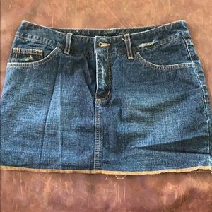 Jean skirt
